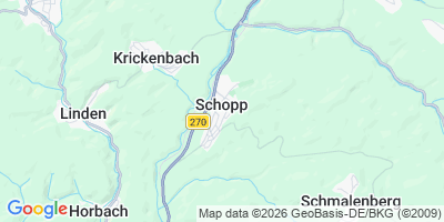 Karte Schopp