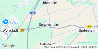 Karte Schornsheim