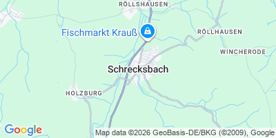 Karte Schrecksbach