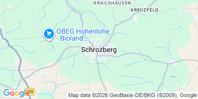 Karte Schrozberg
