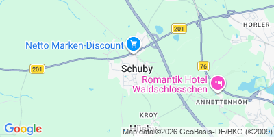 Karte Schuby