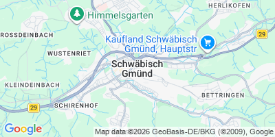 Karte Schwäbisch Gmünd