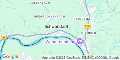 Karte Schwörstadt