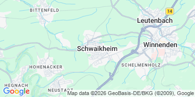 Karte Schwaikheim