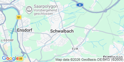 Karte Schwalbach