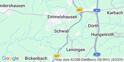 Karte Schwall