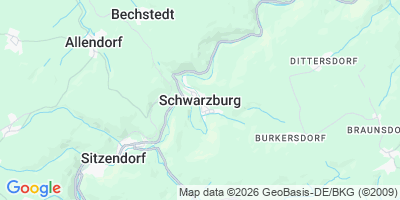 Karte Schwarzburg