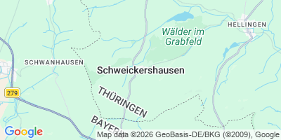 Karte Schweickershausen