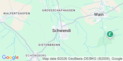 Karte Schwendi