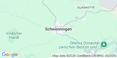 Karte Schwenningen