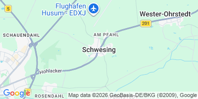 Karte Schwesing