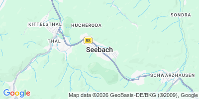 Karte Seebach