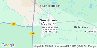 Karte Seehausen (Altmark)