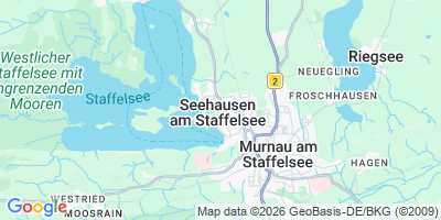 Karte Seehausen a.Staffelsee