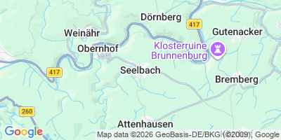 Karte Seelbach