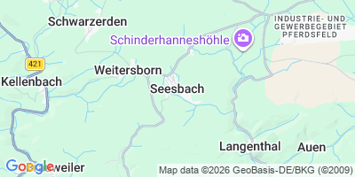 Karte Seesbach