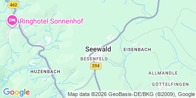 Karte Seewald