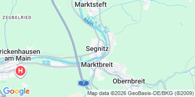 Karte Segnitz