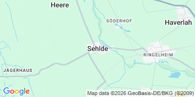 Karte Sehlde