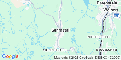 Karte Sehmatal