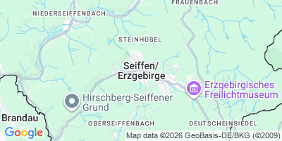 Karte Seiffen/Erzgeb.