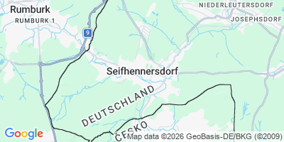 Karte Seifhennersdorf