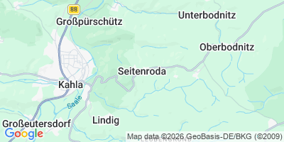 Karte Seitenroda
