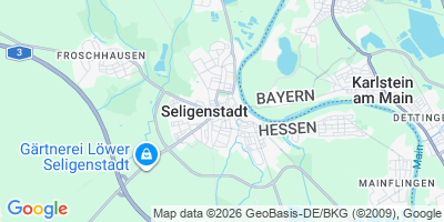 Karte Seligenstadt