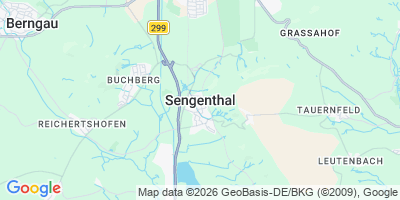 Karte Sengenthal