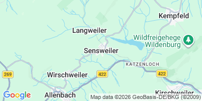 Karte Sensweiler
