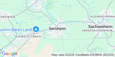 Karte Sersheim