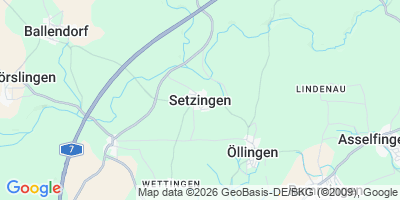Karte Setzingen