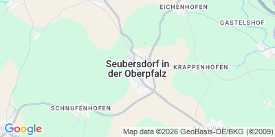 Karte Seubersdorf i.d.OPf.