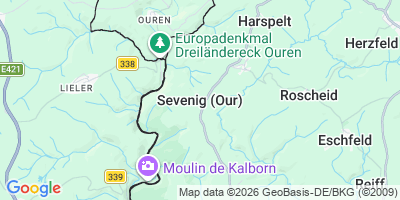 Karte Sevenig (Our)