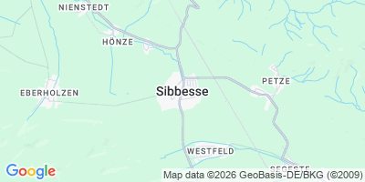 Karte Sibbesse