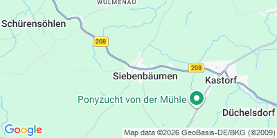 Karte Siebenbäumen