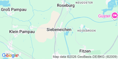 Karte Siebeneichen