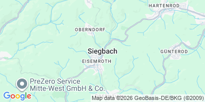 Karte Siegbach