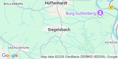 Karte Siegelsbach