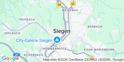 Karte Siegen