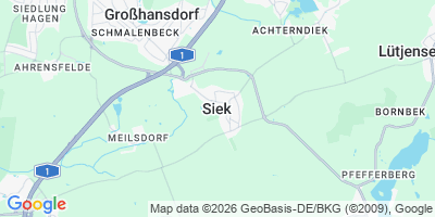 Karte Siek