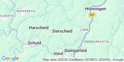 Karte Sierscheid
