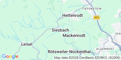 Karte Siesbach