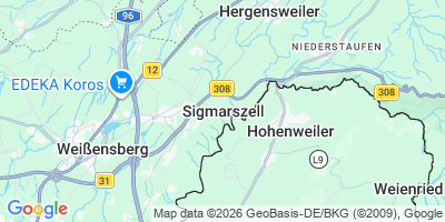 Karte Sigmarszell