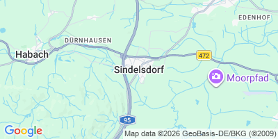 Karte Sindelsdorf