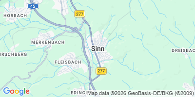 Karte Sinn