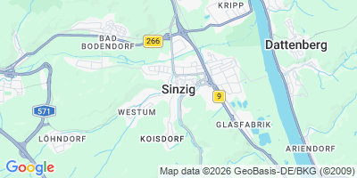 Karte Sinzig