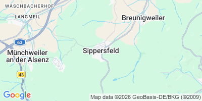 Karte Sippersfeld