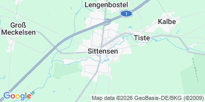 Karte Sittensen
