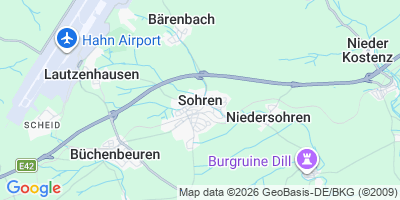 Karte Sohren